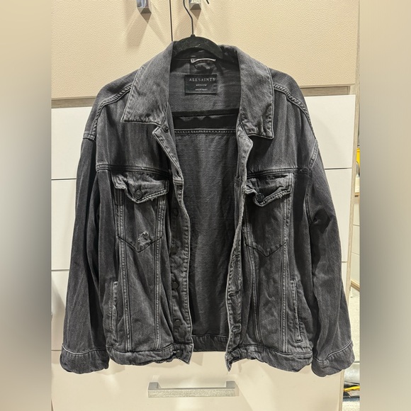 Allsaints denim jacket - Picture 2 of 4